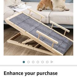Dog ramp.