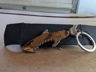100 Plus + Shark Keychain Can Opener