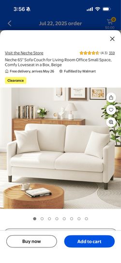 Sofa Couch 65”