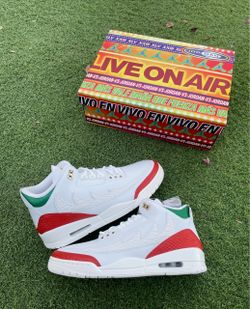 Jordan 3 Retro “El Vuelo Summit White” (M)