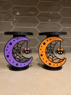 Halloween Ghost Candle Holder – Cute Spooky Decor