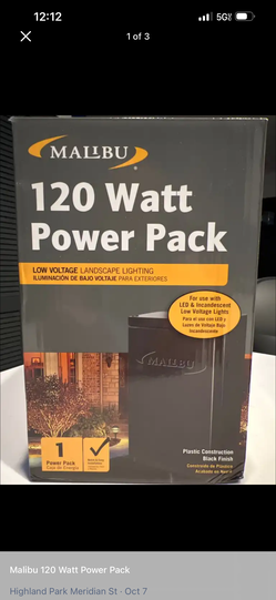 Malibu 120 Watt Power Pack
