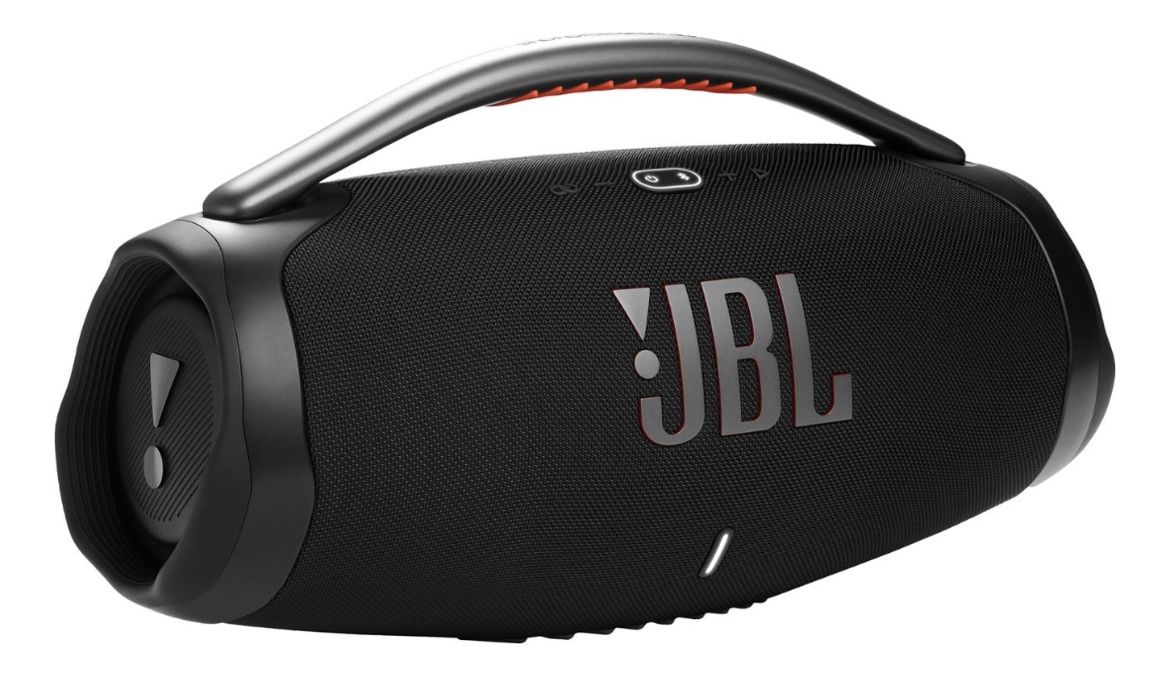 JBL - Boombox3 Portable Bluetooth Speaker - Black Model:JBLBOOMBOX3BLKAM. like new, bestbuy certified. Comes with power cord. Comes as shown