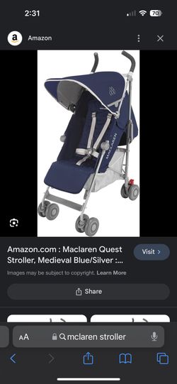 Maclaren Quest Stroller