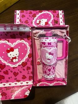 Limited Edition Valentine Hello Kitty Stanley