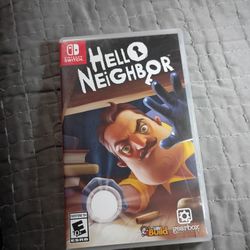 Nintendo Switch Hello Neighbor Video Game - Tested And Works
