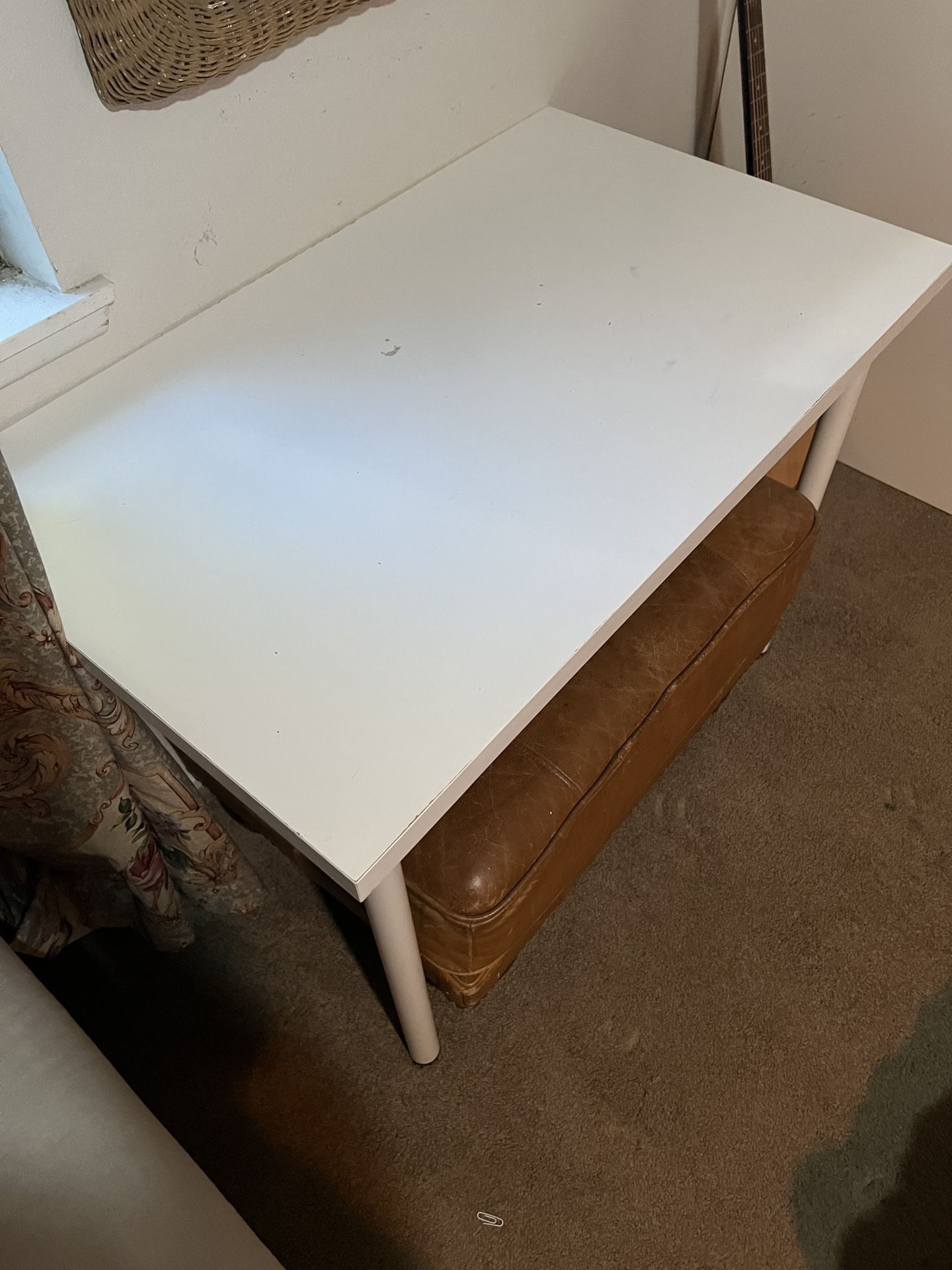 White IKEA Table