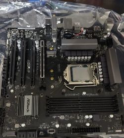 Motherboard and CPU