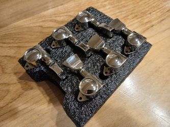 Gibson Grover Rotomatics 102N Series Keystone Button Tuning Machines - 3+3 Nickel
