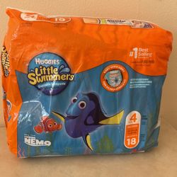 Huggies Pool Diapers Little Swimmers Size 4