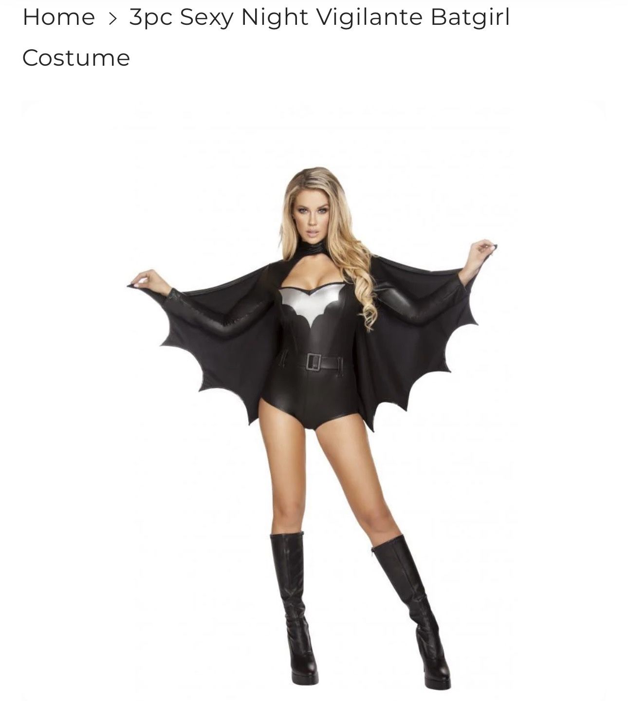 Bat Woman/ Batgirl Costume 