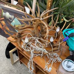 Vintage Antler Chandelier 