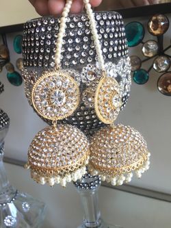 Beautiful earrings set bracelet new