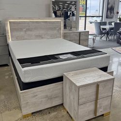 New 4pc Bedroom Set In Box Buy Now Pay Later $39 Down No Credit Neede S