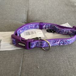 (Yudote) Purple Dog Collar Size L 