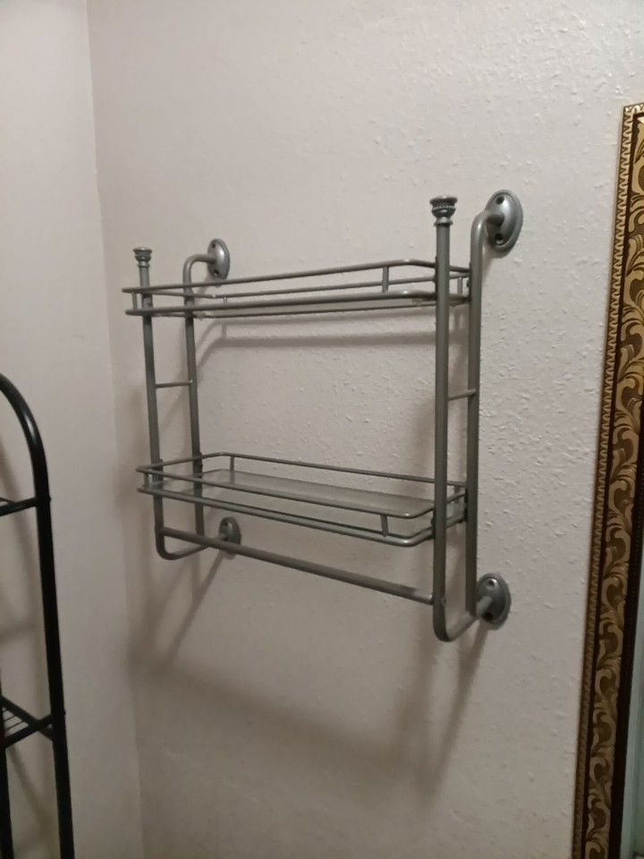 bathroom shelf