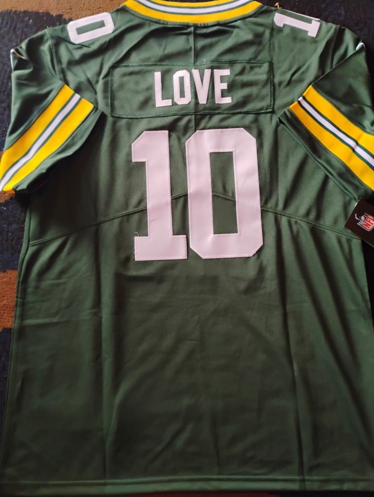 Small Jordan Love Greenbay Packers Jersey