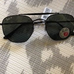 New Rayban RB-3648 Marshals Polarize Sunglasses In Box