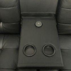 Black Futon Couch 