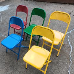 Kids Metal Chairs
