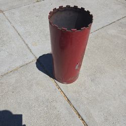 Core Drill Bit 10" W  2' L  