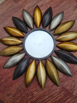 Outdoor sun mirror