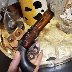 Vintage After shave bottle, Gun, AVON