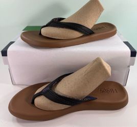 FLOJOS WOMEN'S FLIP FLOP sandals - blackbrown