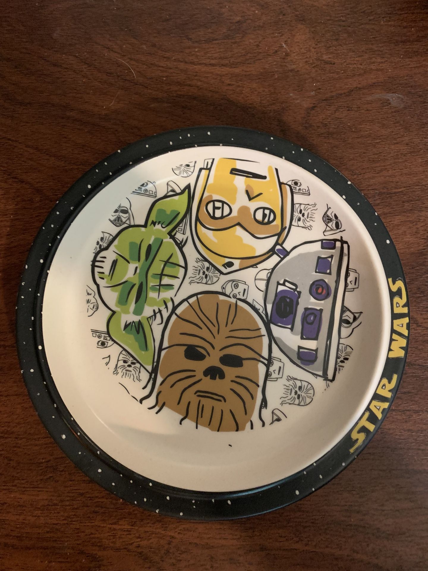 Starwars Disney Plate