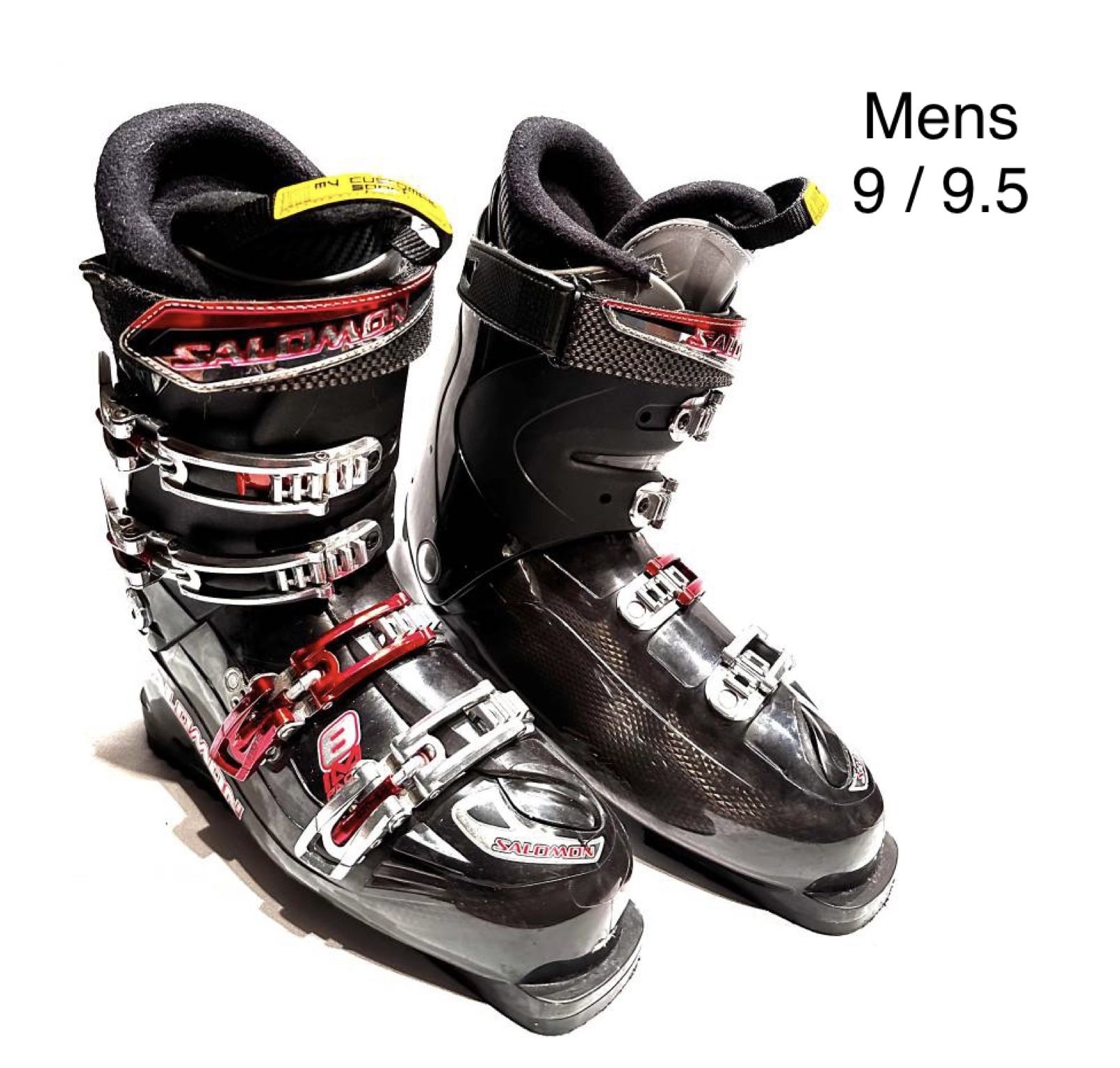 Mens Salomon Ski Boots (Size 9 / 9.5)
