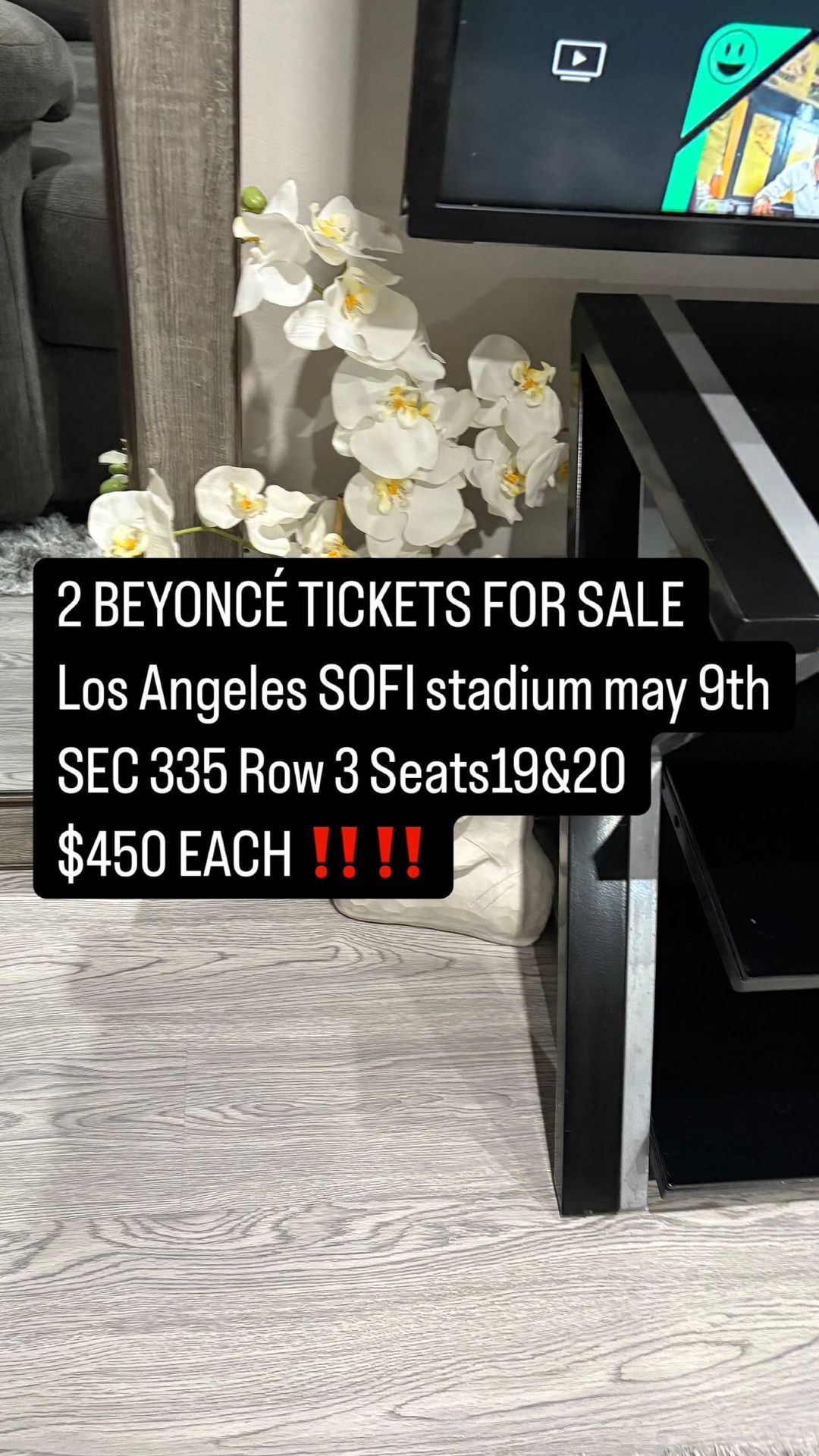 BEYONCE TICKETS