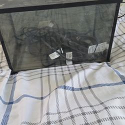 3.5 Gallon Blacklight Aquarium With Filters And Heaters