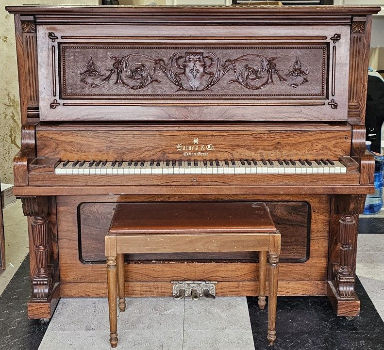 FREE Haines & Co Cabinet Grand Piano