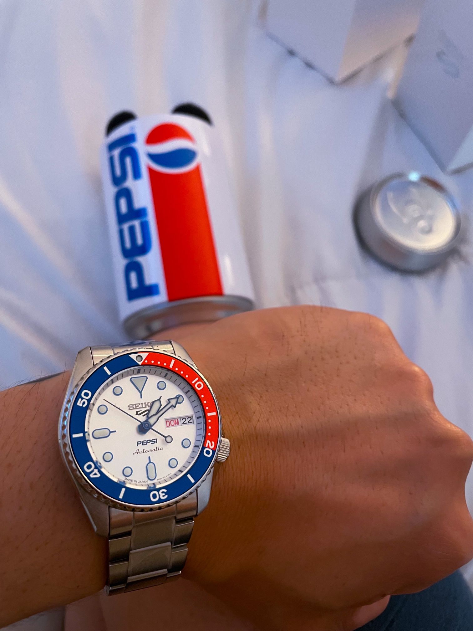SEIKO 5 PEPSI X LIMITED EDITION