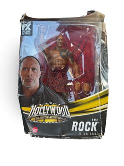 Mattel WWE Elite Hollywood The Rock as Luke Hobbs 6" Action Figure