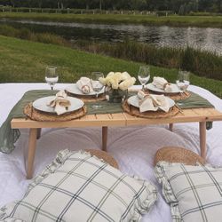 Low To Ground Picnic Table Rentals