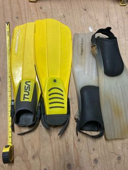 Sporting Equipment, Snorkel gear and Fins