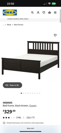 HEMNES Bed frame