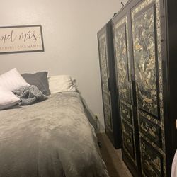 Antique Abalone Bedroom Set