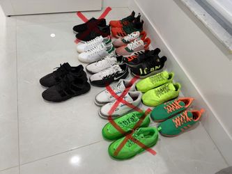 Mixed Sneaker Lot – 8 Pairs Various Brands