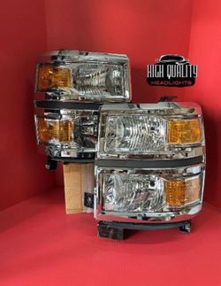 Chevy Silverado 2014-2015 headlights