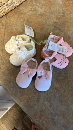 Baby Girl Shoes 0-3 Month