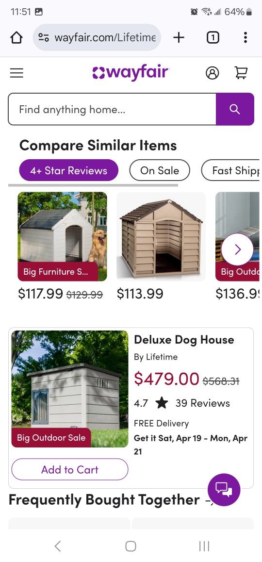 Deluxe XL Dog House