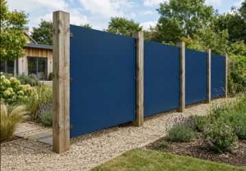 $200 Fence Panels Wood and Resin 6ft X 12ft