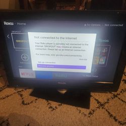Philips television - 37" Full HD lcd with HDMI & USB - $225