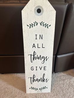 Wall sign