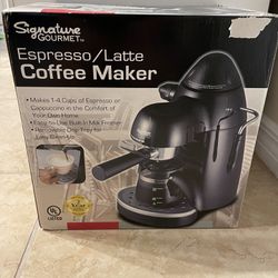 Signature Gourmet Espresso/Latte Coffee Maker