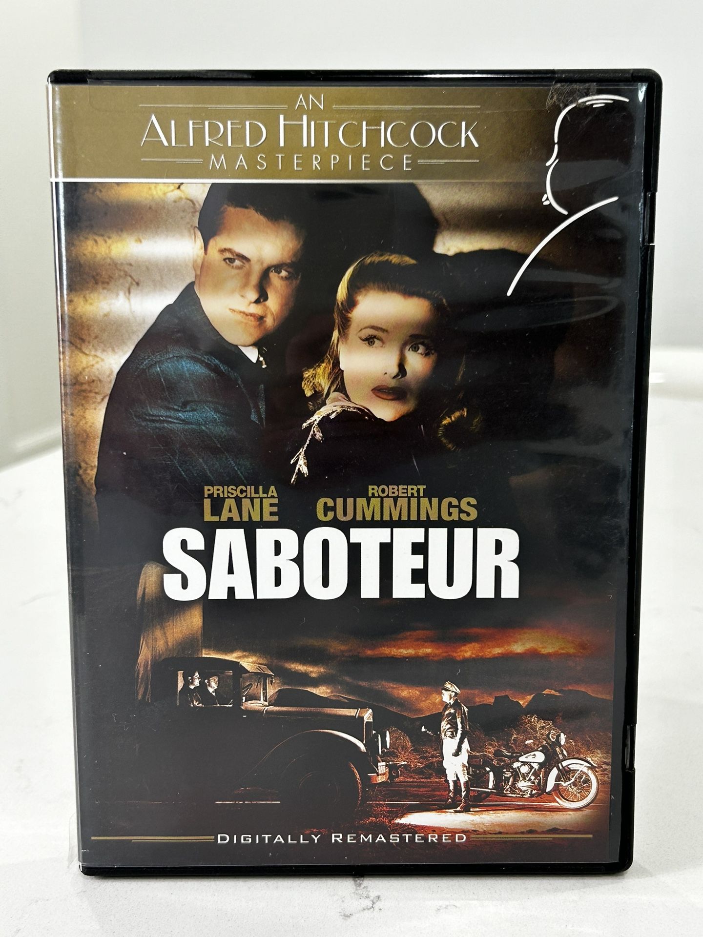 Saboteur DVD Alfred Hitchcock Priscilla Lane Robert Cummings