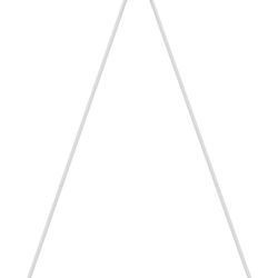 LANGXUN 8.5ft Gold Triangular Metal Backdrop Stand, Wedding Arch Stand, Balloon Arch Stand For Birthday Decorations, Baby Shower Photo Booth Backgroun