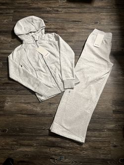 Womens Gray Lulu Scuba Full Sets